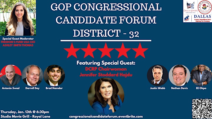 
		GOP Congressional Candidate Forum - District 32! image

