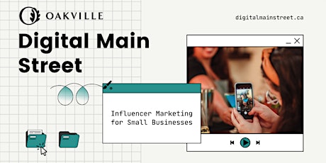 Digital Main Street: Influencer Marketing for Small Businesses primary image