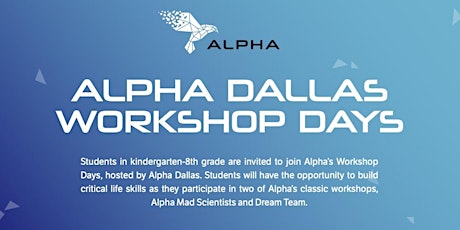 Alpha Dallas Workshop Days tickets
