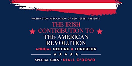 Washington Association of New Jersey Annual Meeting & Luncheon tickets
