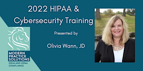 2022 HIPAA & Cybersecurity Training entradas
