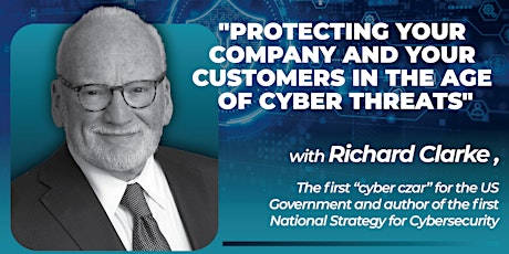 Conferencia sobre ciberseguridad con Richard Clarke entradas