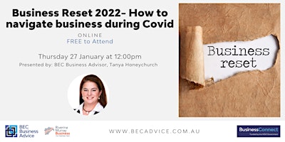 Business Reset 2022- How to navigate business during Covid