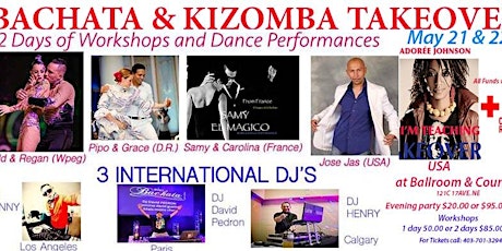 BACHATA AND KIZOMBA TAKEOVER (FIRST EDITION) primary image