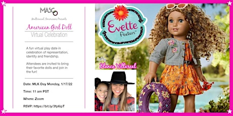 Multiracial Americans + American Girl Brand Doll Virtual Celebration tickets