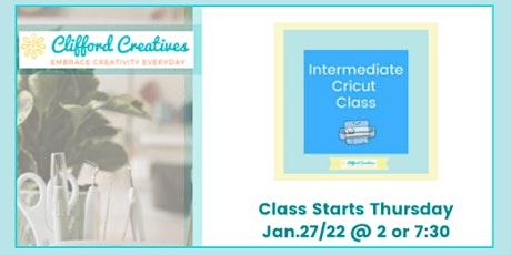 Intermediate Cricut Class (2pm class) tickets