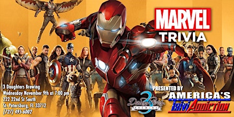 Marvel Themed Trivia - ONE TICKET PER TEAM tickets