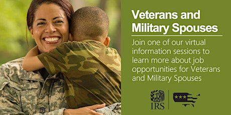 IRS Virtual Information Session  for Veterans and Military Spouses tickets