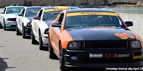 1MORELAP - August 6th Mustang Race Car rental - New Drivers and Novices primary image