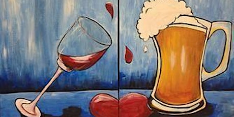 February Paint-and-Sip at Highrail Brewing Company tickets