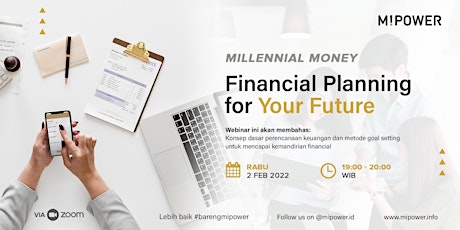 Millennial Money : Financial Planning for Your Future tickets