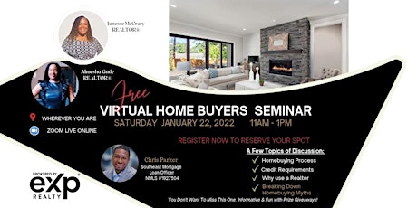 Free Virtual Home Buying Seminar tickets