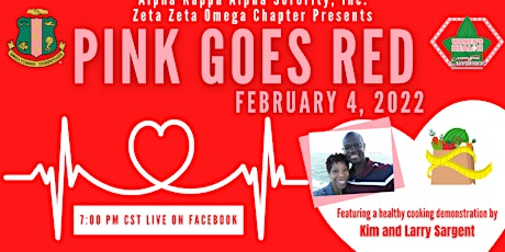 Pink Goes Red  - A Heart Healthy Cooking Demo feat. Kim and Larry Sargent tickets