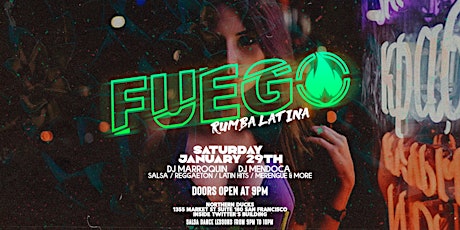 FUEGO | Latin dance party tickets