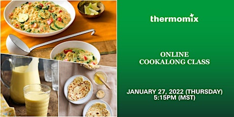 Thermomix® Virtual Cook-Along Class tickets