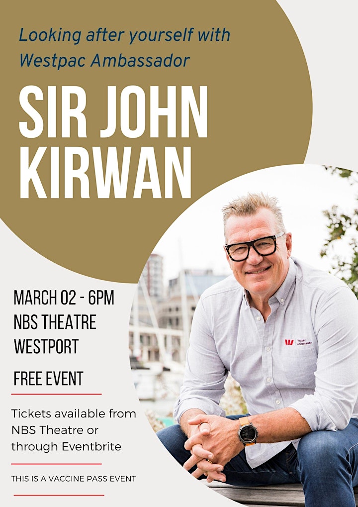 
		LOOKING AFTER YOURSELF with Westpac Ambassador SIR JOHN KIRWAN image
