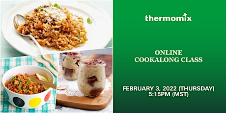 Thermomix® Virtual Cook-Along Class tickets