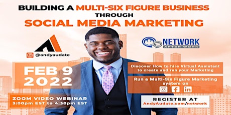 Building a Multi-Six Figure Business through Social Media Marketing tickets