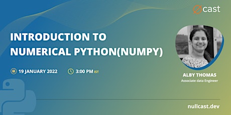 A brief introduction to the Numpy library in python which is used for worki tickets