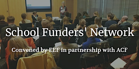 School Funders’ Network: Looking ahead to opportunities in 2022 biglietti