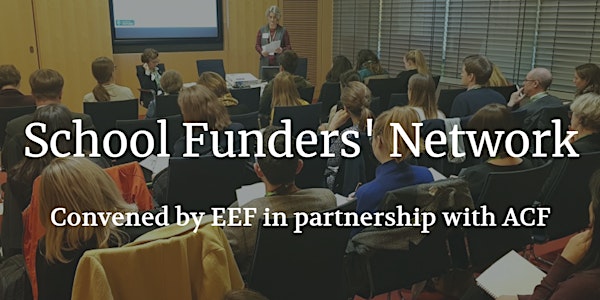 School Funders’ Network: Looking ahead to opportunities in 2022