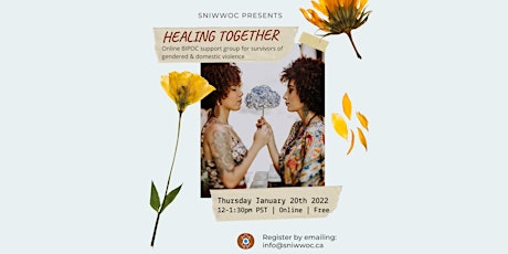 Healing Together: BIPOC Support Group for Survivors of Domestic Violence tickets