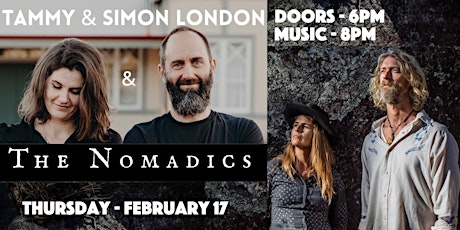 Simon & Tammy London  tour with the Nomadics tickets