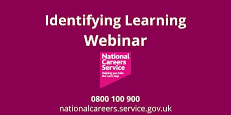WEBINAR: Identify learning to develop the skills you need primary image
