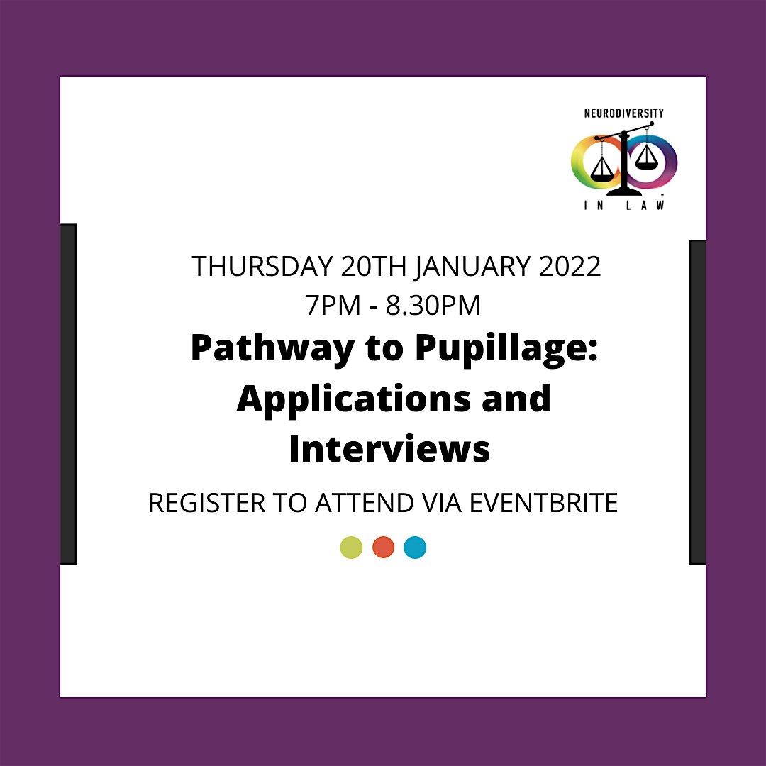 Pathway to Pupillage: Applications and Interviews