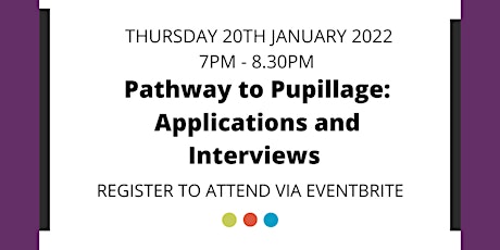 Pathway to Pupillage: Applications and Interviews tickets