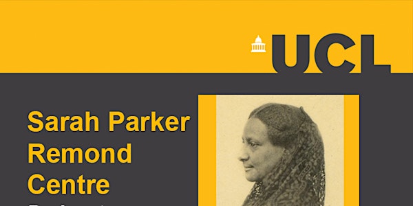 19th Century Superheroine: Sarah Parker Remond .Online talk