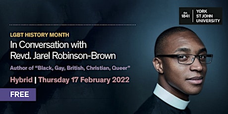 LGBT History Month: In Conversation with Revd. Jarel Robinson-Brown tickets