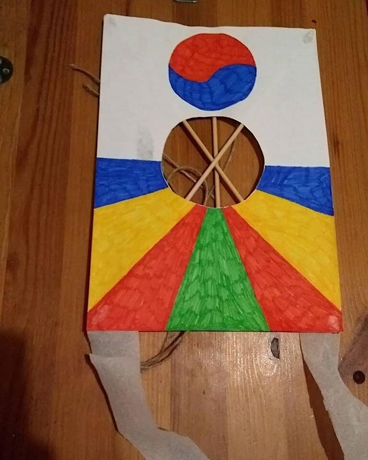 Family Activity: Lunar New Year Make Your Own Korean Wish Kite image