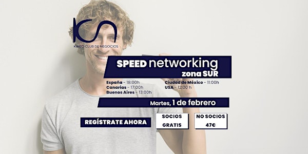 KCN Speed Networking Online Zona Sur - 1 de febrero