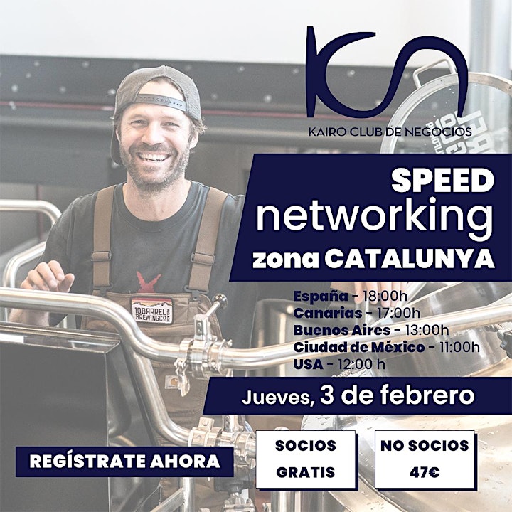 Imagen de KCN Speed Networking Online Zona Catalunya - 3 de febrero