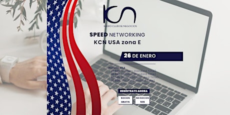 KCN Speed Networking Online USA - 27 de enero entradas