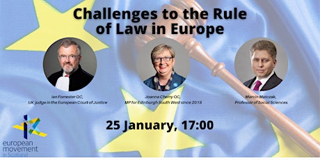 Challenges to the Rule of Law in Europe: Webinar bilhetes