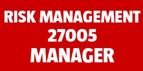 Risk Manageent 27005 Manager bilhetes