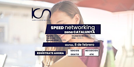 KCN Speed Networking Online Zona Catalunya - 8 de febrero entradas