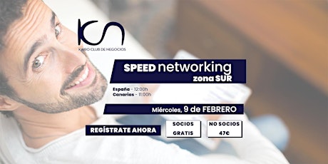 KCN Speed Networking Online Zona Sur - 9 de febrero boletos