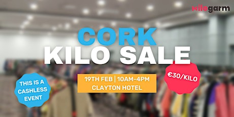 Cork Kilo Sale Pop Up 19th February tickets
