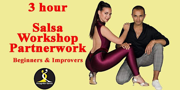 3 hour Salsa Dance Intensive Workshop – Beginners & Improvers