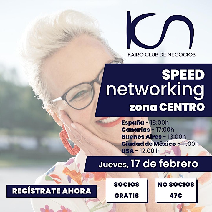 Imagen de KCN Speed Networking Online Zona Centro - 17 de febrero
