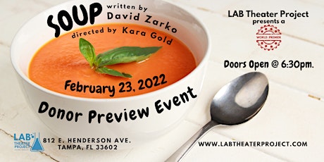 Donor Preview Event at LAB: SOUP tickets