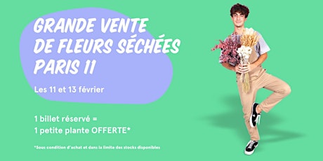 Grande Vente de Fleurs Séchées - Paris 11ème tickets