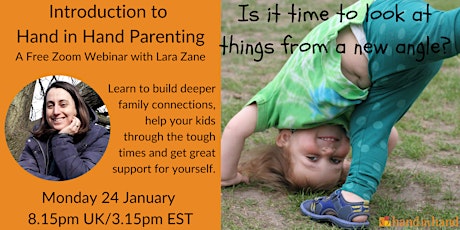 Introduction to Hand in Hand Parenting tickets