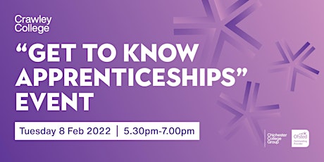 "Get to Know Apprenticeships" tickets