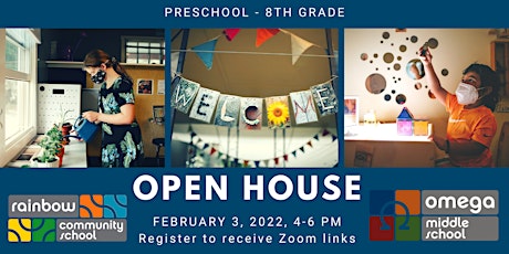 Virtual Open House: Rainbow Community School PreK-8th Grade Program tickets