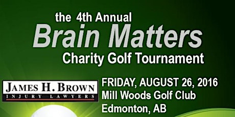 4th Annual Brain Matters Charity Golf Tournament primary image