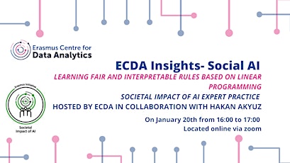 ECDA Insights Social AI tickets